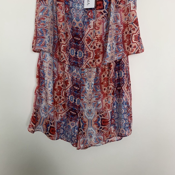 NWT Parker Kaling Romper Off-the Shoulder Marmari - Picture 7 of 8